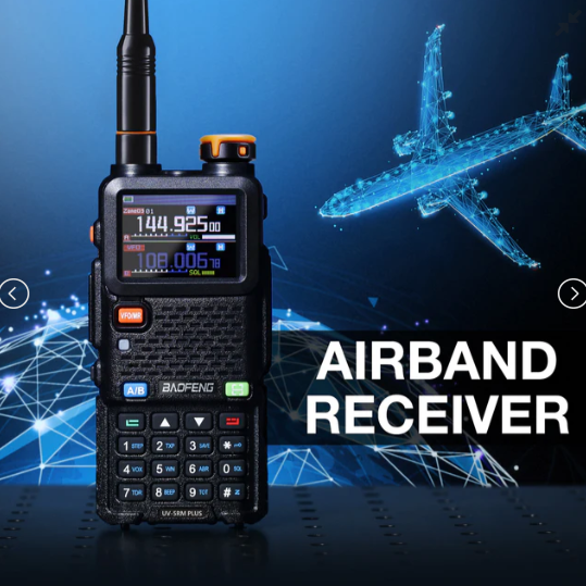 Baofeng - UV-5RH 10w GPS High Power Walkie Talkie 2 way Radio