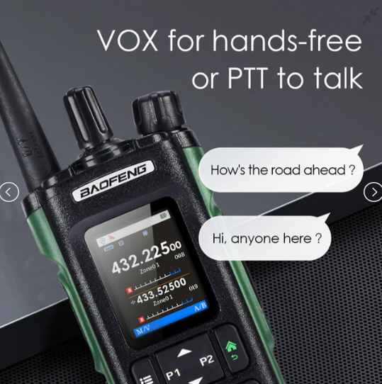 Baofeng - UV-32 10W GPS Bluetooth Multi Band 2 Way HAM Radio
